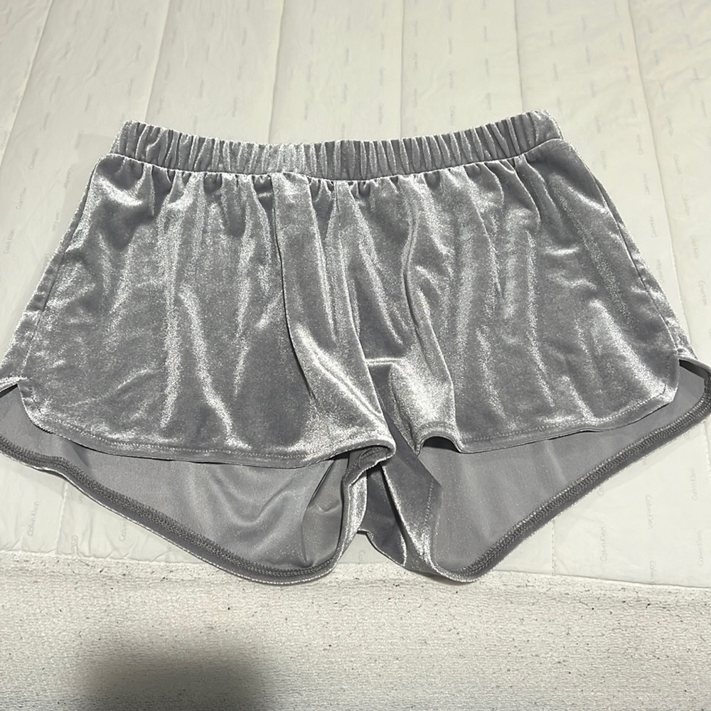 Madewell velvet shorts